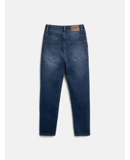 Брюки джинсовые детские для мальчиков Shiva темно-синий
