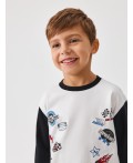 Джемпер детский для мальчиков Dvina черно-белый