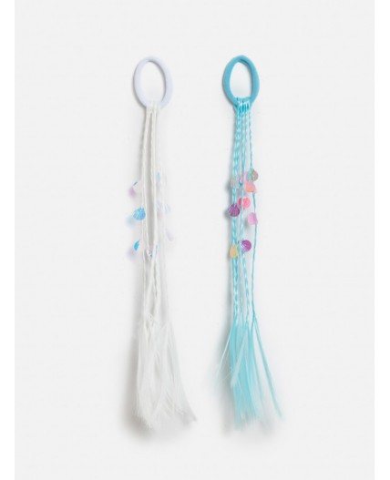 Набор из 2 резинок для волос дет. Kany цветной