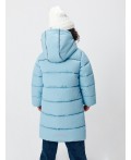 Пальто детское для девочек Kynes голубой