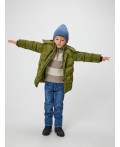 Пальто детское для мальчиков Rabban хаки