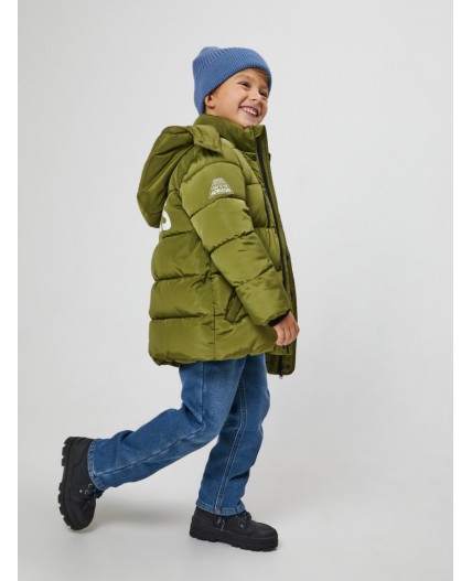 Пальто детское для мальчиков Rabban хаки