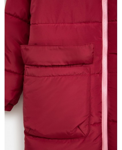 Куртка детская для девочек Yueh бордовый