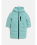Пальто детское для девочек Kynes2 серо-голубой