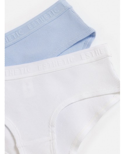 Трусы детские для девочек в наборе из 2шт Chiba_br цвет в ассортименте