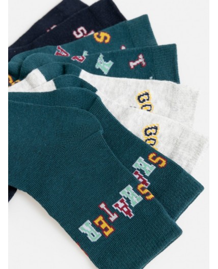 Носки детские в наборе из 5 пар Bolin цвет в ассортименте