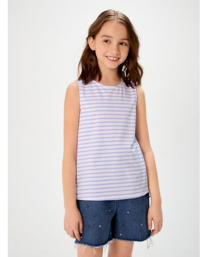 Майка детская для девочек Zagar полоска
