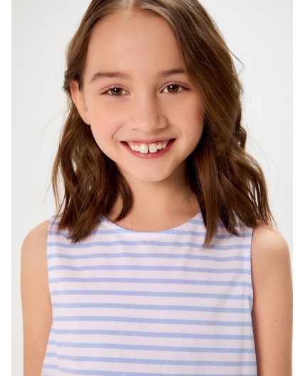 Майка детская для девочек Zagar полоска
