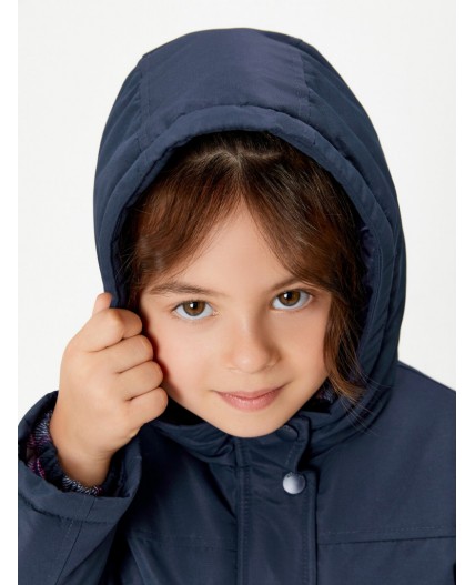 Куртка детская для девочек Wallace темно-синий