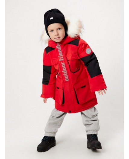 Куртка детская для мальчиков Vries красный