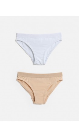 Трусы детские для девочек в наборе из 2шт Goldy2 ассорти 2