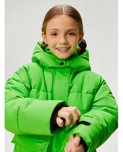 Куртка детская для девочек Goele зеленый