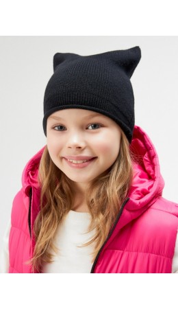 Шапка детская Usha черный