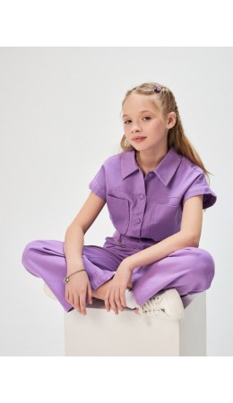 Брюки детские для девочек Tropiks фиолетовый