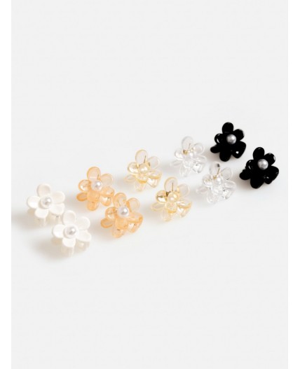 Набор из 10 заколок для волос дет. Tehar разноцветный