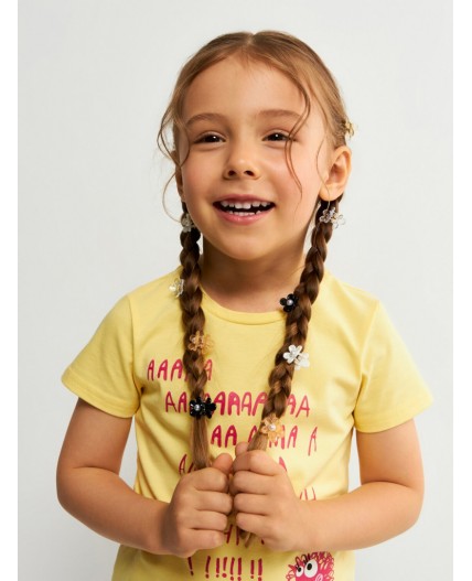 Набор из 10 заколок для волос дет. Tehar разноцветный