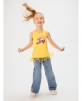 Майка детская для девочек Solnce желтый