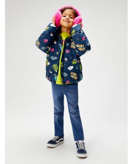Куртка детская для девочек Shtu набивка