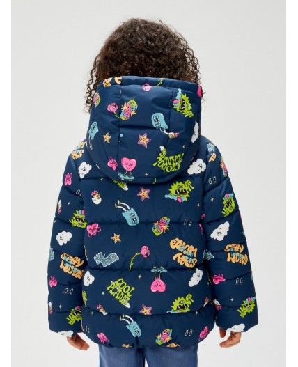 Куртка детская для девочек Shtu набивка