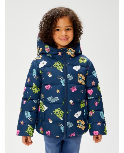 Куртка детская для девочек Shtu набивка