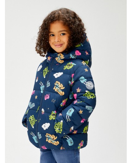 Куртка детская для девочек Shtu набивка