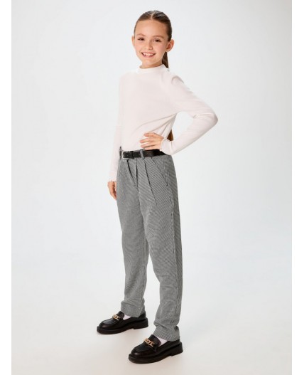 Брюки детские для девочек Rodjers клетка