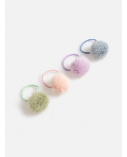 Набор из 4 резинок для волос дет. Radaria разноцветный