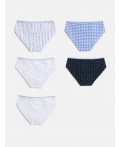 Трусы детские для девочек в наборе из 5 шт. Paimona цвет в ассортименте