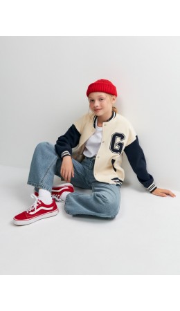 Куртка детская для девочек Oxford темно-синий