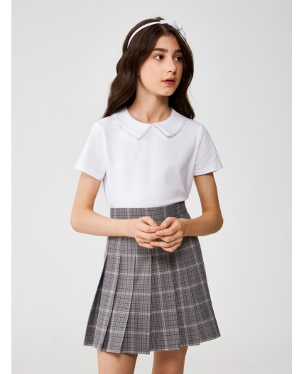 Блузка детская для девочек Morgana белоснежный