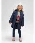 Куртка детская для девочек Lucilla темно-синий