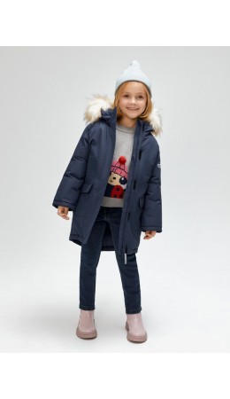 Куртка детская для девочек Lucilla темно-синий