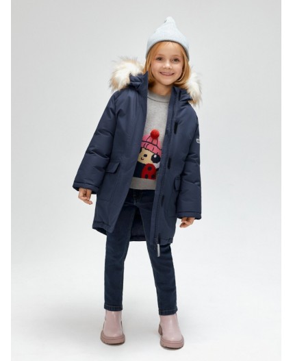Куртка детская для девочек Lucilla темно-синий