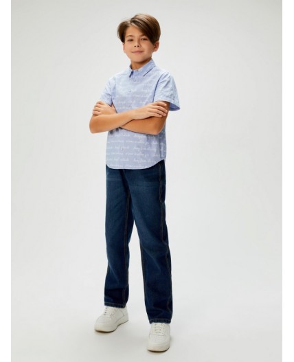 Сорочка верхняя детская для мальчиков Laval набивка