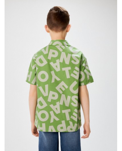 Сорочка верхняя детская для мальчиков Korsar набивка