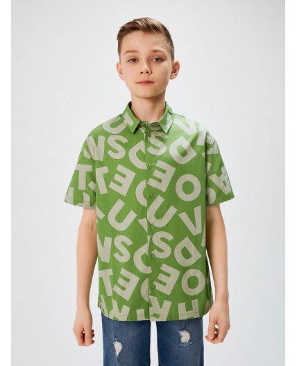 Сорочка верхняя детская для мальчиков Korsar набивка