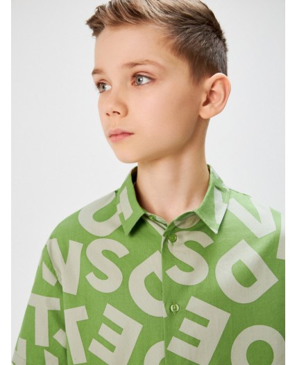 Сорочка верхняя детская для мальчиков Korsar набивка