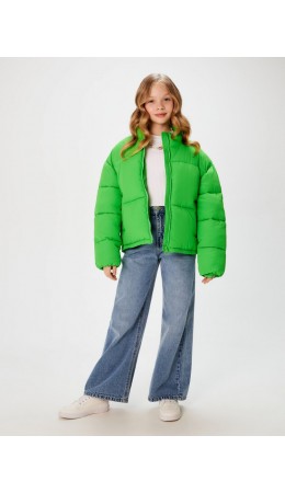 Куртка детская для девочек Ellin зеленый