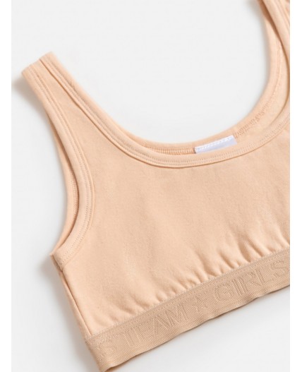 Майка детская для девочек Darla бежевый