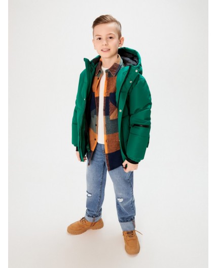 Куртка детская для мальчиков Dardu изумрудный