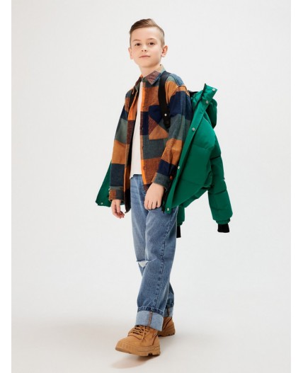 Куртка детская для мальчиков Dardu изумрудный