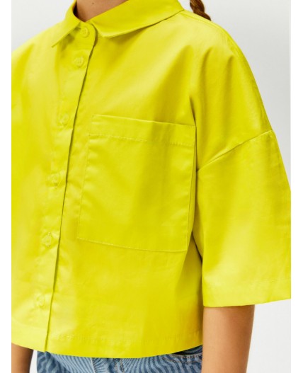 Блузка детская для девочек Coburg лайм