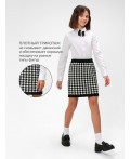 Юбка детская для девочек Brenda sk черно-белый
