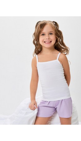 Майка детская для девочек Brass1 белый