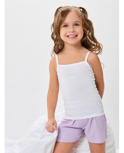 Майка детская для девочек Brass1 белый