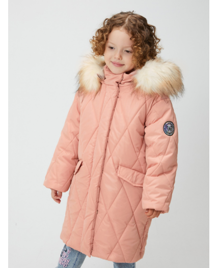 Пальто детское для девочек Chani розовый