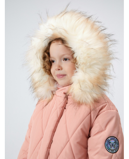 Пальто детское для девочек Chani розовый