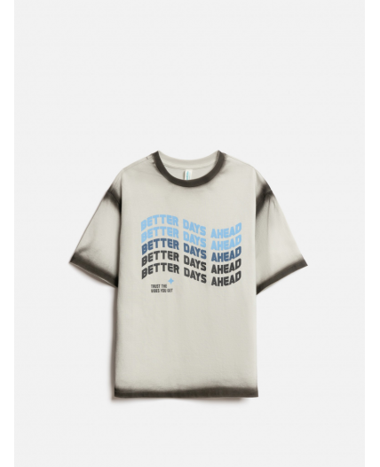 Футболка детская для мальчиков Gympie светло-серый