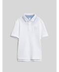 Сорочка-поло верхняя для мальчиков Hermi белый