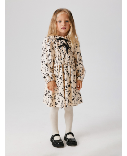 Платье детское для девочек Jupiter бежевый принт